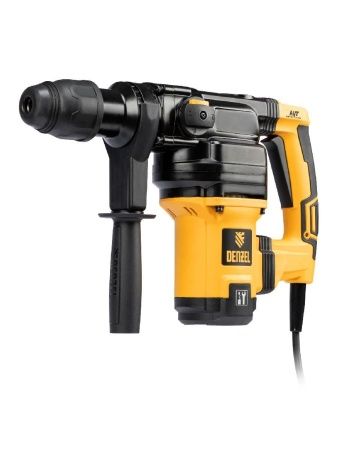 Перфоратор электрический RHV-1050-38-max, SDS-max, 1050 Вт, 10 Дж, 2 плюс 1 режим Denzel