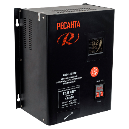 Стабилизатор напряжения РЕСАНТА СПН-13500 по цене 26 690 руб. купить в Воронеже.
