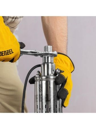 Скважинный насос DWS-3,5-100, винтовой, диаметр 3,5", 800 Вт, 1700 л/ч, напор 100 м Denzel по цене 9 900 руб. купить в Воронеже.