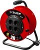Удлинитель на катушке ЗУБР ПВС 3х0.75 20м 2200Вт, ПВС 307