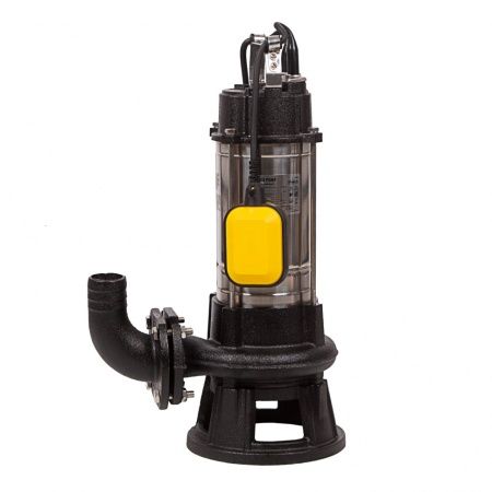 Фекальный насос FP1800-KS, 1800 Вт, напор 17 м, 26000 л/ч, нож-измельчитель Denzel по цене 22 380 руб. купить в Воронеже.