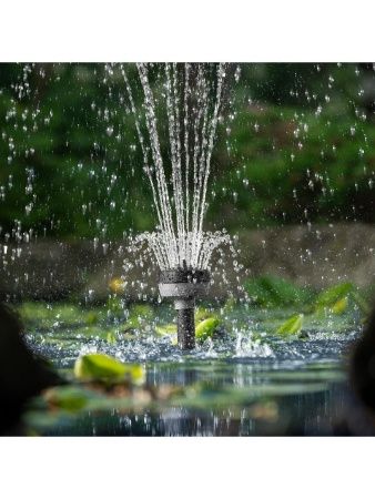 Насос фонтанный FNP90-39, 92 Вт, подъем 3,9 м, 3200 л/ч, колокольчик/каскад/гейзер Denzel по цене 6 750 руб. купить в Воронеже.