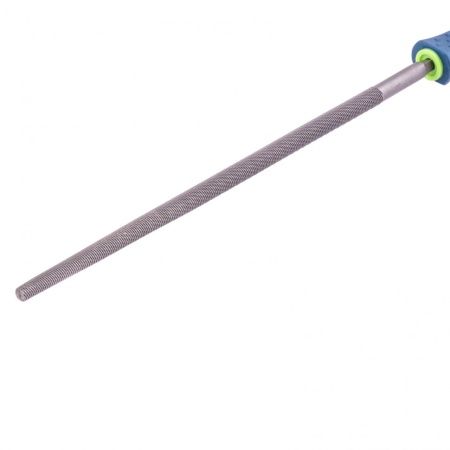 Напильник, 250 мм, круглый, двухкомпонентная рукоятка, №2 Сибртех по цене 352 руб. купить в Воронеже.