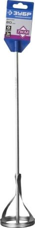 Миксер ЗУБР ″Профессионал″ для красок, шестигранный хвостовик, оцинкованный, 80х400мм по цене 343 руб. купить в Воронеже.