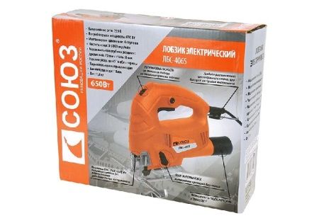 Лобзик электрический СОЮЗ ЛБС-4065 по цене 2 540 руб. купить в Воронеже.