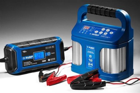 ЗУБР УЗУ-240 универсальное зарядное устройство: 6/12/24 В, 2-12А. по цене 8 370 руб. купить в Воронеже.