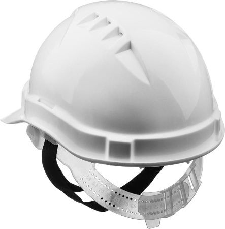 Защитная каска ЗУБР МАСТЕР пластиковый амортизатор, реечный механизм регулировки, универсальное крепление для наушников и щитков, 11090-2_z01 по цене 294 руб. купить в Воронеже.