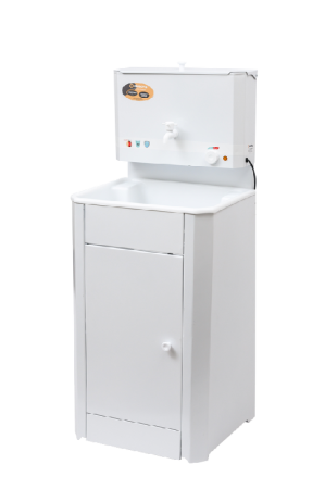 Умывальник дачный "Комфорт" ВИХРЬ с подогревом, пластик, белый по цене 4 990 руб. купить в Воронеже.