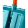 Снеговая лопата GRINDA PROLine FIBER-400 400 мм пластиковая с алюминиевой планкой, особопрочный легкий черенок из фибергласса, V-ручка по цене 1 130 руб. купить в Воронеже.