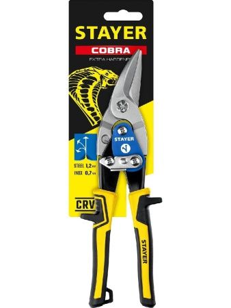STAYER Cobra, 250 мм, левые ножницы по металлу (23055-L) по цене 750 руб. купить в Воронеже. STAYER Cobra, 250 мм, левые ножницы по металлу (23055-L) по цене 750 руб. купить в Воронеже.