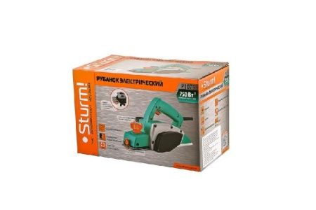 Рубанок P1075 Sturm! 0,75кВт, ширина 82мм по цене 4 490 руб. купить в Воронеже.