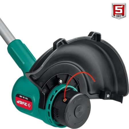 ЗУБР 400 Вт триммер сетевой, ш/с 26 см по цене 4 200 руб. купить в Воронеже.