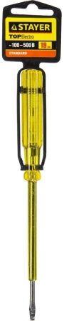 Пробник STAYER ″STANDARD″ TOPElectro электрический, 100-500В, 190мм, этикетка-флажок по цене 91 руб. купить в Воронеже. Пробник STAYER ″STANDARD″ TOPElectro электрический, 100-500В, 190мм, этикетка-флажок по цене 91 руб. купить в Воронеже.