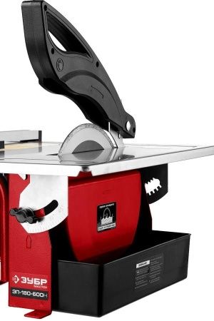 Электроплиткорез ЗУБР ″Мастер″, диск 180 мм, глубина реза 90°-34мм/45°-17мм, стол 330х360мм, 2950об/мин, 600Вт по цене 6 390 руб. купить в Воронеже.