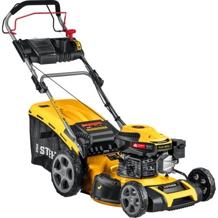 STEHER 460 мм, 4.5 л.с., бензиновая самоходная газонокосилка (GLM-460p) по цене 30 500 руб. купить в Воронеже. STEHER 460 мм, 4.5 л.с., бензиновая самоходная газонокосилка (GLM-460p) по цене 30 500 руб. купить в Воронеже.