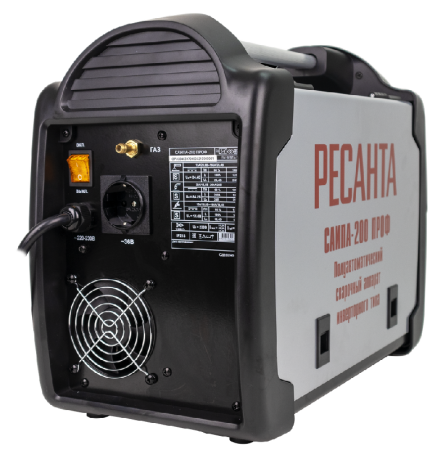 Сварочный полуавтомат Ресанта САИПА-200 ПРОФ (MIG/MAG) по цене 38 490 руб. купить в Воронеже.