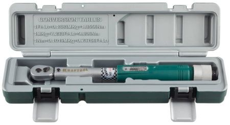 Ключ динамометрический со шкалой, точность +/- 4%, 1/4″, 6 - 30 Нм, KRAFTOOL 64051-030 по цене  купить в Воронеже.