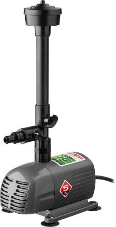 Насос фонтанный, ЗУБР ЗНФЧ-33-2.5, для чистой воды, напор 2,5 м, насадки: колокольчик, гейзер, каскад, 50 Вт, 33 л/мин по цене 3 860 руб. купить в Воронеже.