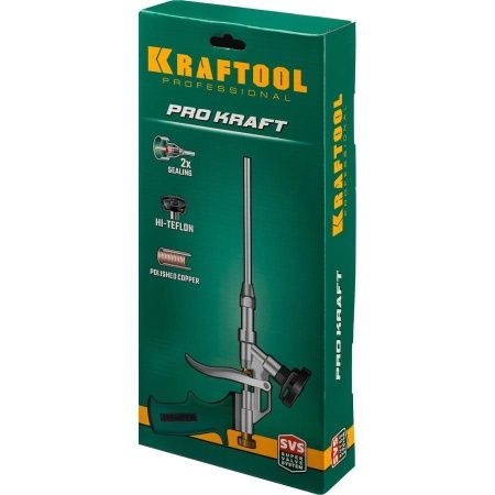 KRAFTOOL PROKraft профессиональный пистолет для монтажной пены с тефлоновым покрытием держателя по цене 2 300 руб. купить в Воронеже. KRAFTOOL PROKraft профессиональный пистолет для монтажной пены с тефлоновым покрытием держателя по цене 2 300 руб. купить в Воронеже.