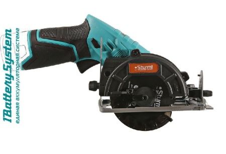 Аккумуляторная циркулярная пила Sturm! CCS1285 1BatterySystem12V по цене 4 990 руб. купить в Воронеже.