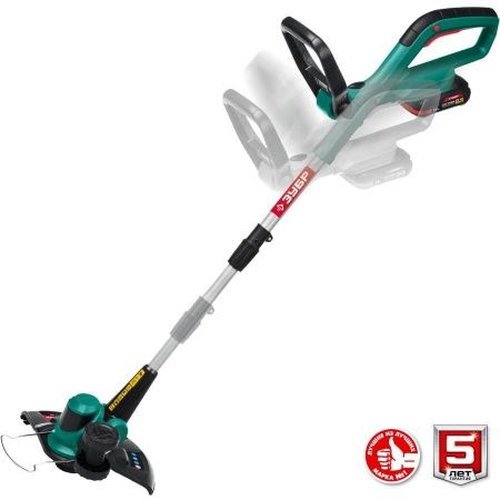 ЗУБР 18В аккумуляторный триммер, 1 АКБ (2Ач) . ТА-185-21 по цене 9 270 руб. купить в Воронеже.