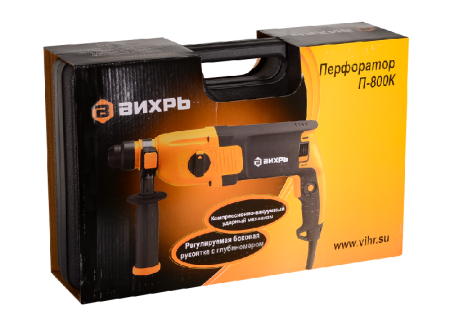 Перфоратор ВИХРЬ П-800К по цене 4 490 руб. купить в Воронеже.