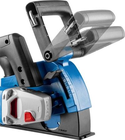 Штроборез (бороздодел), ЗУБР ЗШ-П30-1400 ПСТК, макс. глуб. 30 мм, 125 мм, подключ. пылесоса, плавн пуск, защита от перегрузки, 1400 Вт, кейс по цене 12 560 руб. купить в Воронеже.