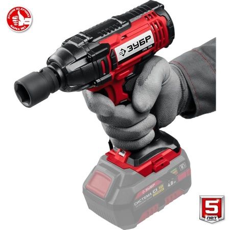 ЗУБР 18В, без АКБ, в коробке, гайковерт ударный. ГУЛ-255 по цене 4 850 руб. купить в Воронеже.