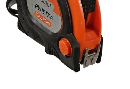 Рулетка 3x16мм, 3 кнопки стопа, двухсторонняя, магнит на зацепе, Sturm! по цене 191 руб. купить в Воронеже.