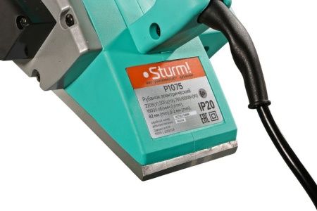 Рубанок P1075 Sturm! 0,75кВт, ширина 82мм по цене 4 490 руб. купить в Воронеже.