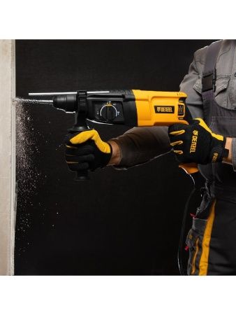 Перфоратор электрический RHH-800-26, SDS-plus, 800 Вт, 3 Дж, 3 плюс 1 реж. Denzel по цене 7 870 руб. купить в Воронеже.