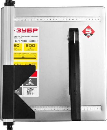 Электроплиткорез ЗУБР ″Мастер″, диск 180 мм, глубина реза 90°-34мм/45°-17мм, стол 330х360мм, 2950об/мин, 600Вт по цене 6 390 руб. купить в Воронеже.