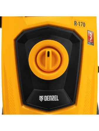 Моечная машина высокого давления R-170, 2000 Вт, 170 бар, 360 л/ч, колесная Denzel по цене 11 700 руб. купить в Воронеже.