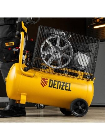 Компрессор воздушный BCI2300/50, ременный привод, 2.3 кВт, 50 литров, 400 л/мин Denzel по цене 43 340 руб. купить в Воронеже.