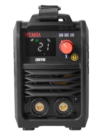 Сварочный аппарат инверторный Ресанта САИ-160Т LUX по цене 7 390 руб. купить в Воронеже.