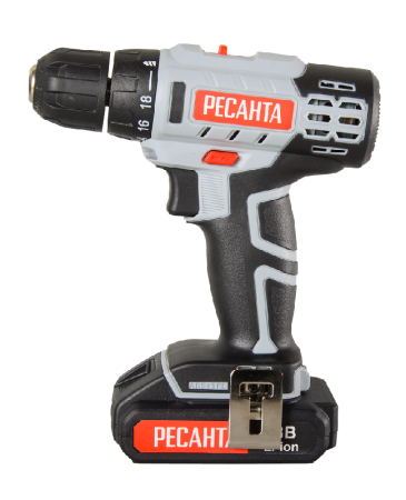 Дрель-шуруповерт аккумуляторная Ресанта ДА-50Л2-18А по цене 5 590 руб. купить в Воронеже.