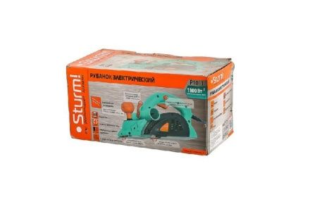 Рубанок P1011 Sturm! 1,1кВт, ширина 82мм,выборка четверти по цене 5 390 руб. купить в Воронеже.