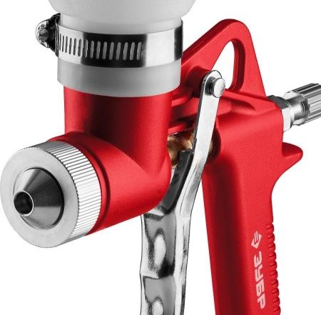 Картушный пистолет для штукатурки ЗУБР MKP 600 с верхним бачком, 4, 6, 8мм по цене 3 460 руб. купить в Воронеже.