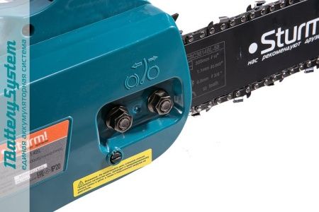 Аккумуляторная цепная пила Sturm! CSC3614BL 1BatterySystem по цене 11 990 руб. купить в Воронеже.
