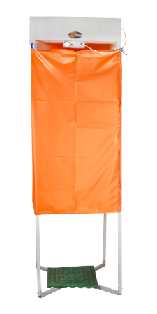 Душ дачный Д-135-П (135л) с подогревом Вихрь по цене 14 090 руб. купить в Воронеже.