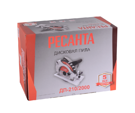 Дисковая (циркулярная) пила Ресанта ДП-210/2000 по цене 9 490 руб. купить в Воронеже.