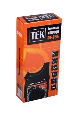 Токоизмерительные клещи DT266 по цене 888 руб. купить в Воронеже.
