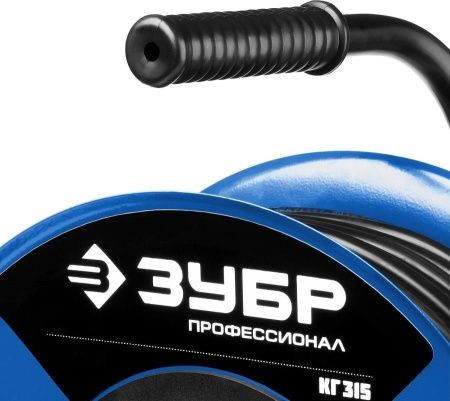 Силовой удлинитель на стальной катушке ЗУБР КГ 3х1.5 30м 3700Вт IP44, КГ 315 по цене  купить в Воронеже.