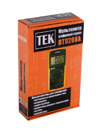 Мультиметр DT9208A по цене 1 750 руб. купить в Воронеже.