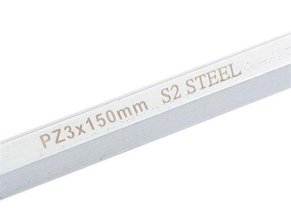 Отвертка PZ3 x 150 мм, S2, трехкомпонентная ручка Gross