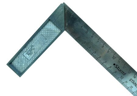 Угольник 250мм, стальной, оцинкованный, Sturm! по цене 377 руб. купить в Воронеже.