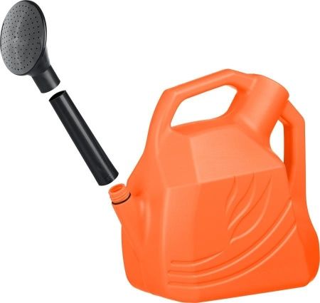 Лейка садовая GRINDA, пластмассовая, съемный наконечник, 10л по цене 460 руб. купить в Воронеже.