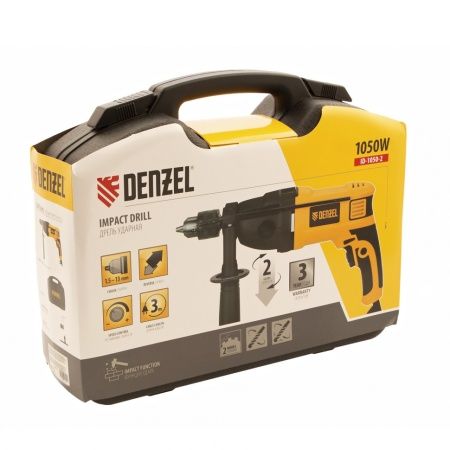 Дрель ударная ID-1050-2, 1050 Вт, 0-3000/0-1100 об/мин, 0-48000/0-17600 уд/мин, 2 скорости Denzel по цене 7 970 руб. купить в Воронеже. Дрель ударная ID-1050-2, 1050 Вт, 0-3000/0-1100 об/мин, 0-48000/0-17600 уд/мин, 2 скорости Denzel по цене 7 970 руб. купить в Воронеже.