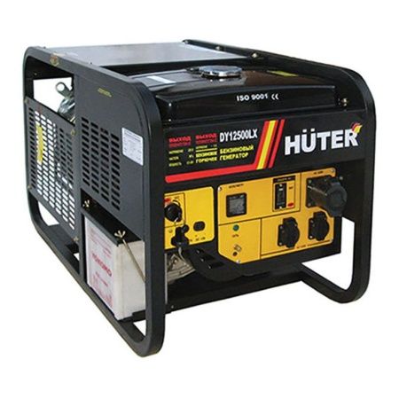 Бензиновый электрогенератор Huter DY12500LX