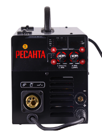 Сварочный полуавтомат Ресанта САИПА-220 (MIG/MAG) по цене 25 390 руб. купить в Воронеже.